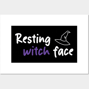 Resting witch face Posters and Art